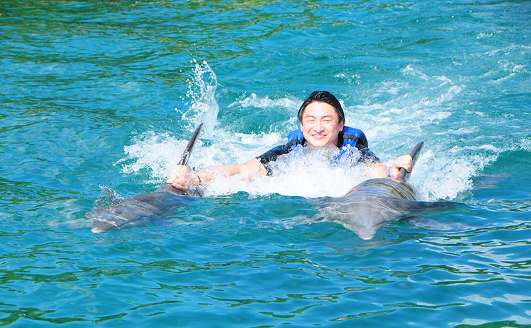 Dolphin Ride - Xel-Ha 