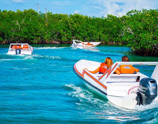Jungle Tour with Speedboats single 