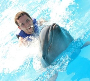 Delphinus Ride - Dolphin Swim at Xcaret